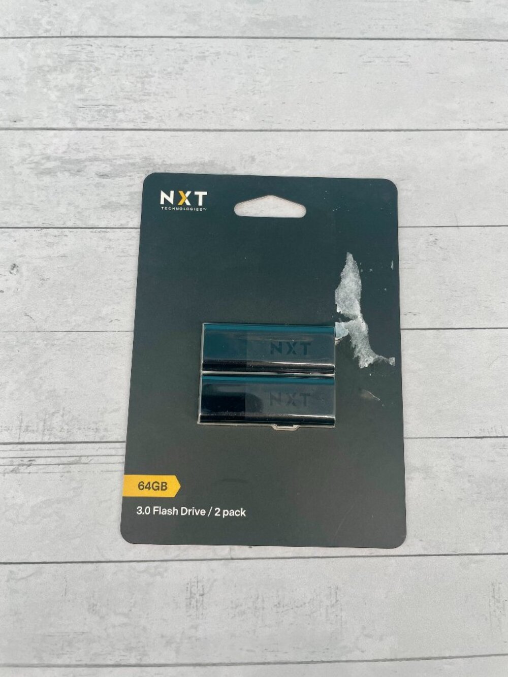 NWT NXT 64GB Flash Drives--Set of 2 unopened